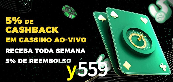 Promoções do cassino ao Vivo y559